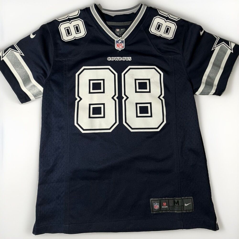 Nike Dez Bryant #88 Dallas Cowboys NFL On Field Jersey Navy Youth M 10/12